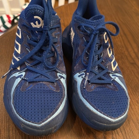 Adidas Impact FLX I Mahomes Low Royal Blue Sneakers IF4803 Boys size 5 - Picture 5 of 7